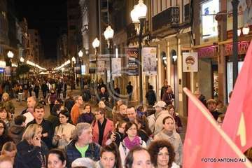 Telde se suma a la manifestación por la Igualdad (Foto Antonio Alí y TA)